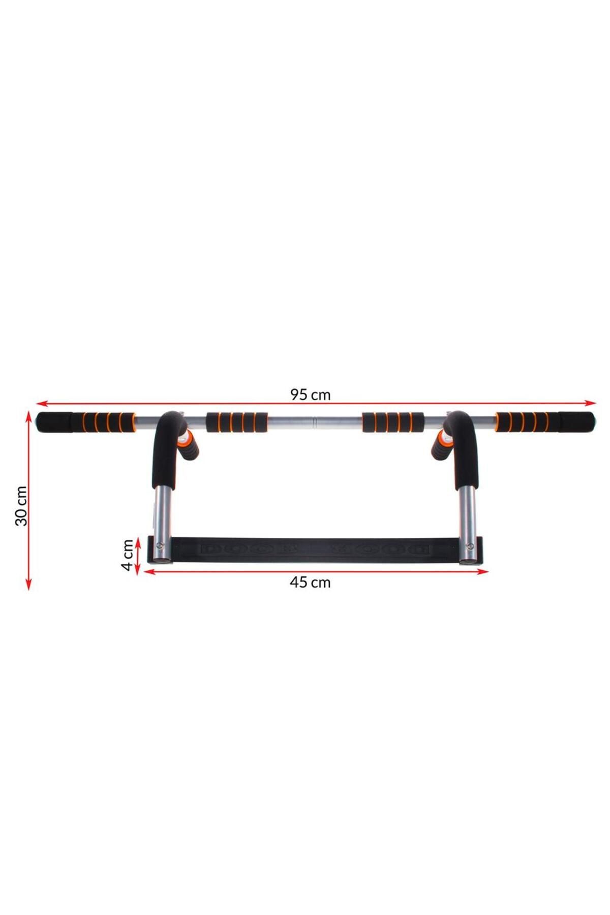SERSIMO-Multifunctional pull-up bar for wall use, with non-slip handles, 100kg 15