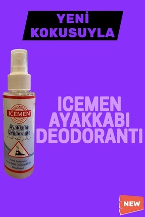 Icemen Ayakkabı Deodorantı Koku Giderici Sprey