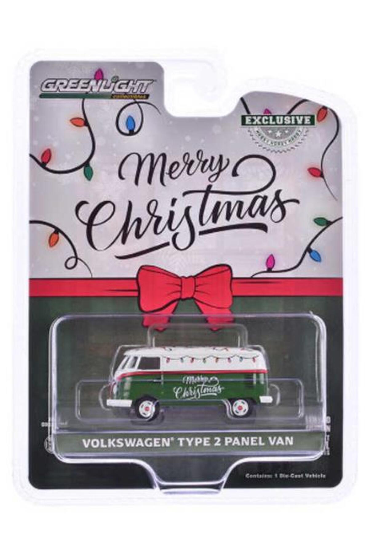 ハン christmas evel④ Greenlight Volkswagen Type 2 Panel Van - Christmas 2024 30484