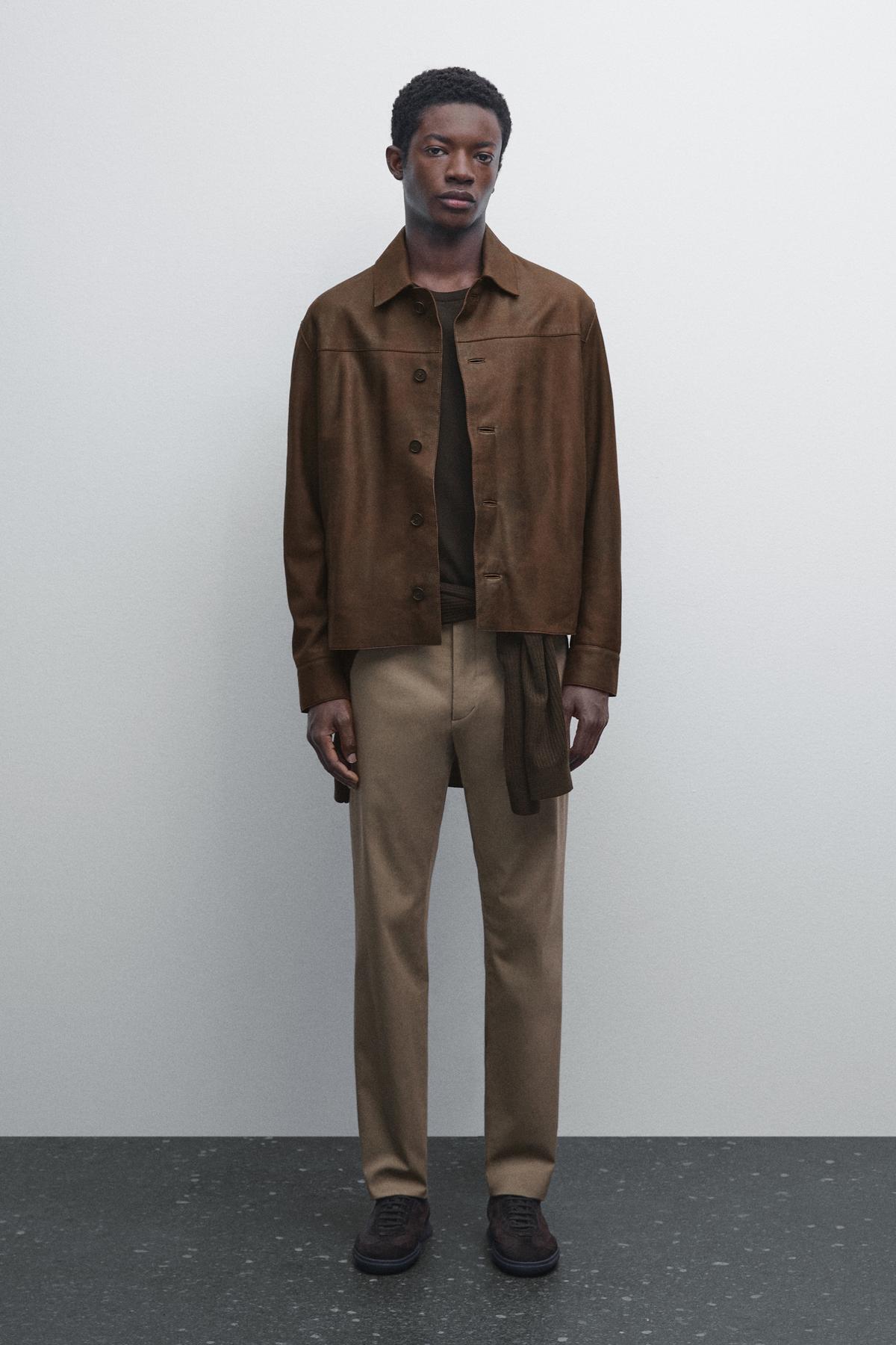 ماسیمو دوتی شلوارهای اسلیم فیت نخی