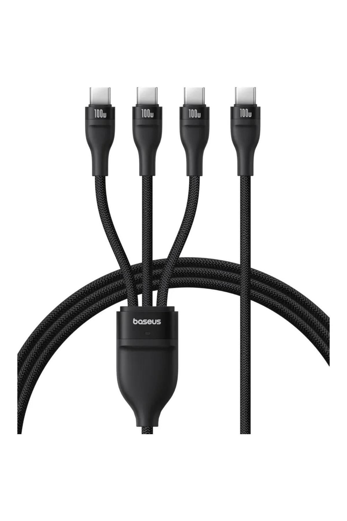 Baseus-3-in-1, 100W Multi Charging USB C to USB C Cables 1