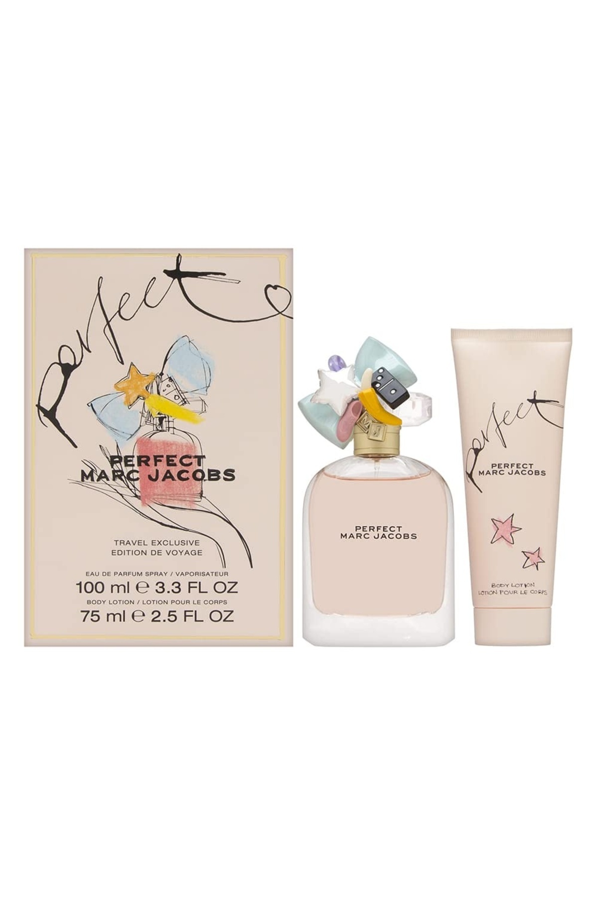 Marc Jacobs-Set cadou perfect, Femei, Apă de parfum, 100 ml + Loțiune de corp 75 ml 1