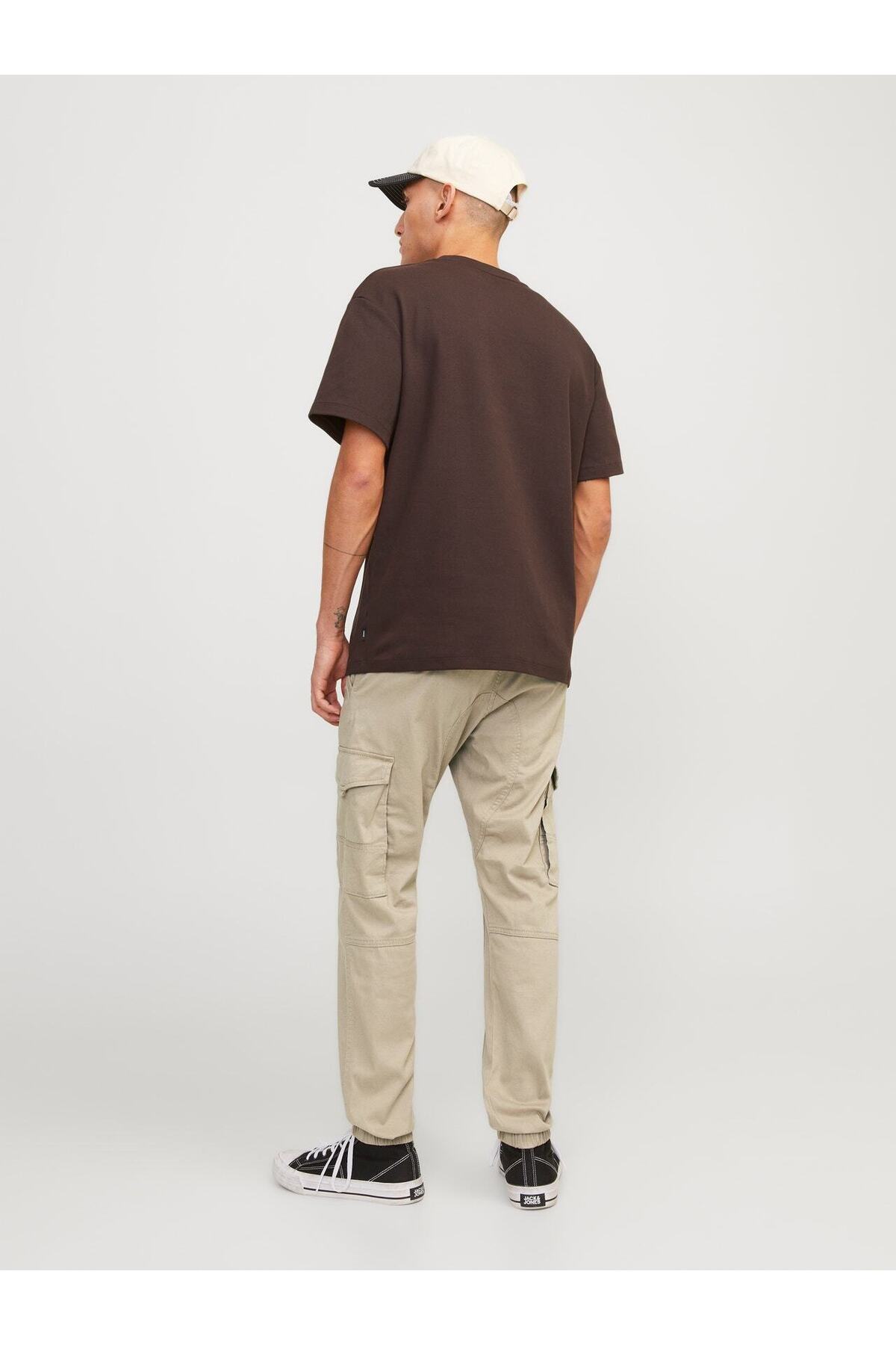 شلوار مردانه راسته فاق نرمال | جک اند جونز Jack & Jones 12193754 - تصویر 4
