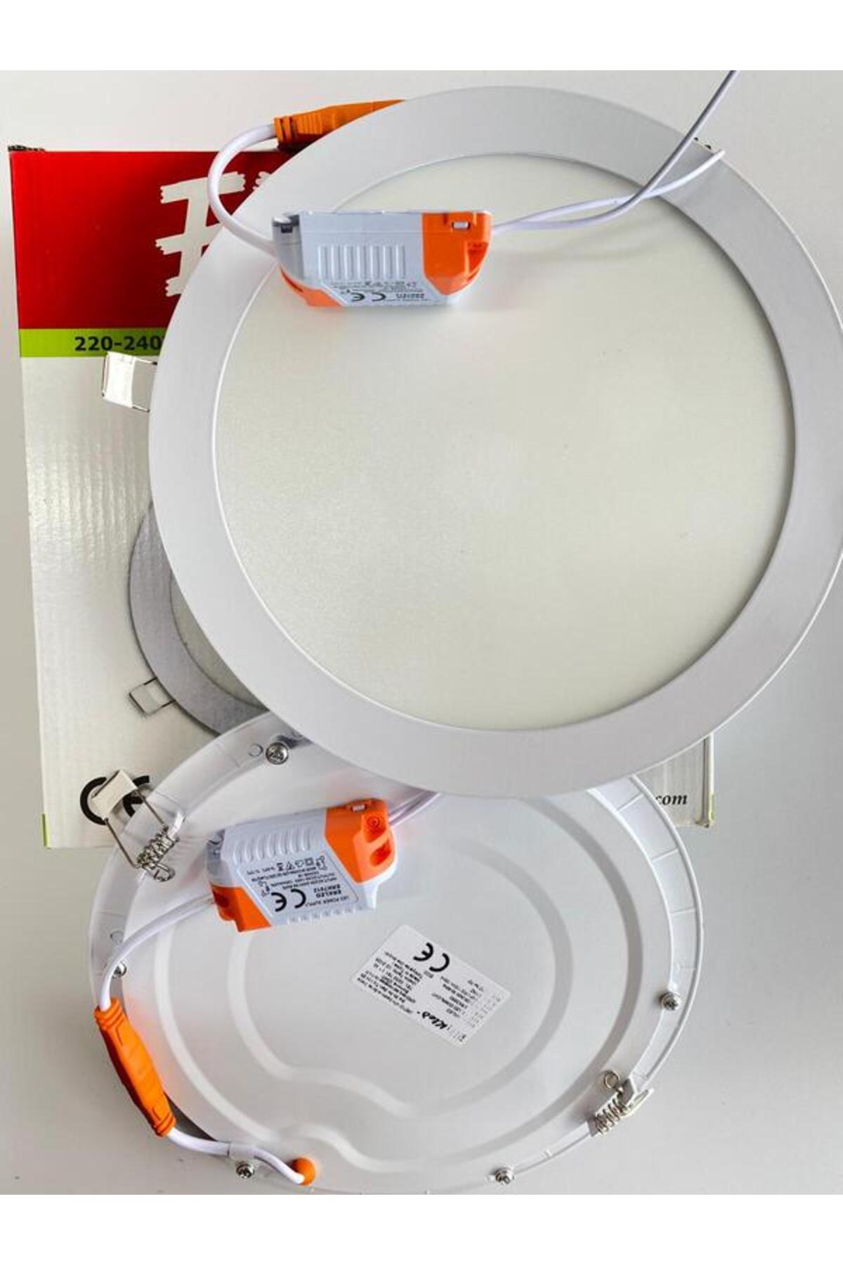 GenelTedarik ERKLED 18W SIVA ALTI BEYAZ LED (kutu içerigi 1