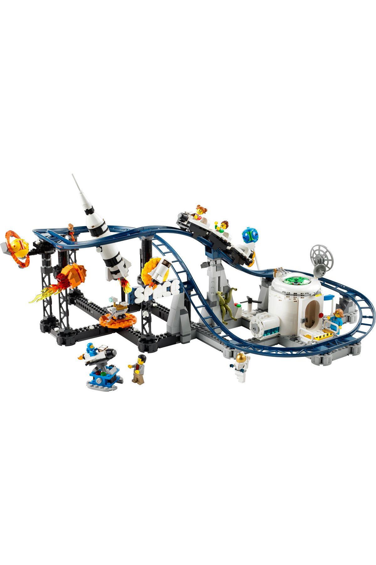 LEGO-Τρενάκι του λούνα παρκ Creator Space 31142 - Με Πύργο και Λεπτομέρεια Καρουζέλ Για Παιδιά 9 Ετών Και Άνω 6