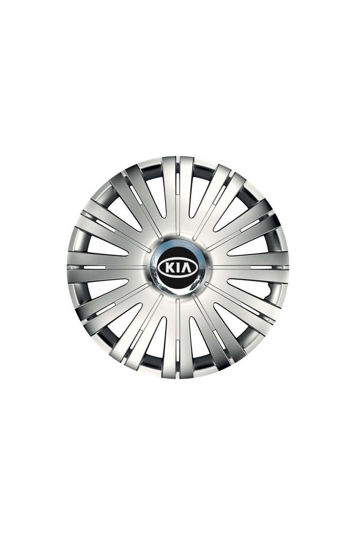 Autohelix MSA-Set de 4 capace de roți compatibile cu jante de 15 inch, pentru Kia, model Active Chrome 1