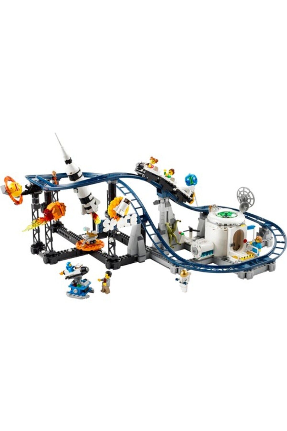 LEGO-Τρενάκι του λούνα παρκ Creator Space 31142 - Με Πύργο και Λεπτομέρεια Καρουζέλ Για Παιδιά 9 Ετών Και Άνω 2