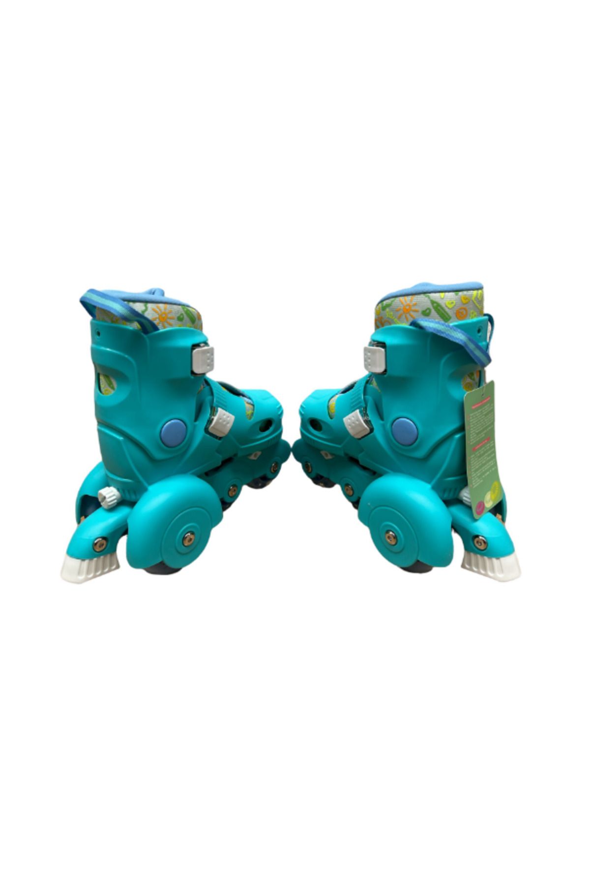 KlaussTech-Adjustable Roller Skates with 4 Wheels, Size XS 26 - 29 2