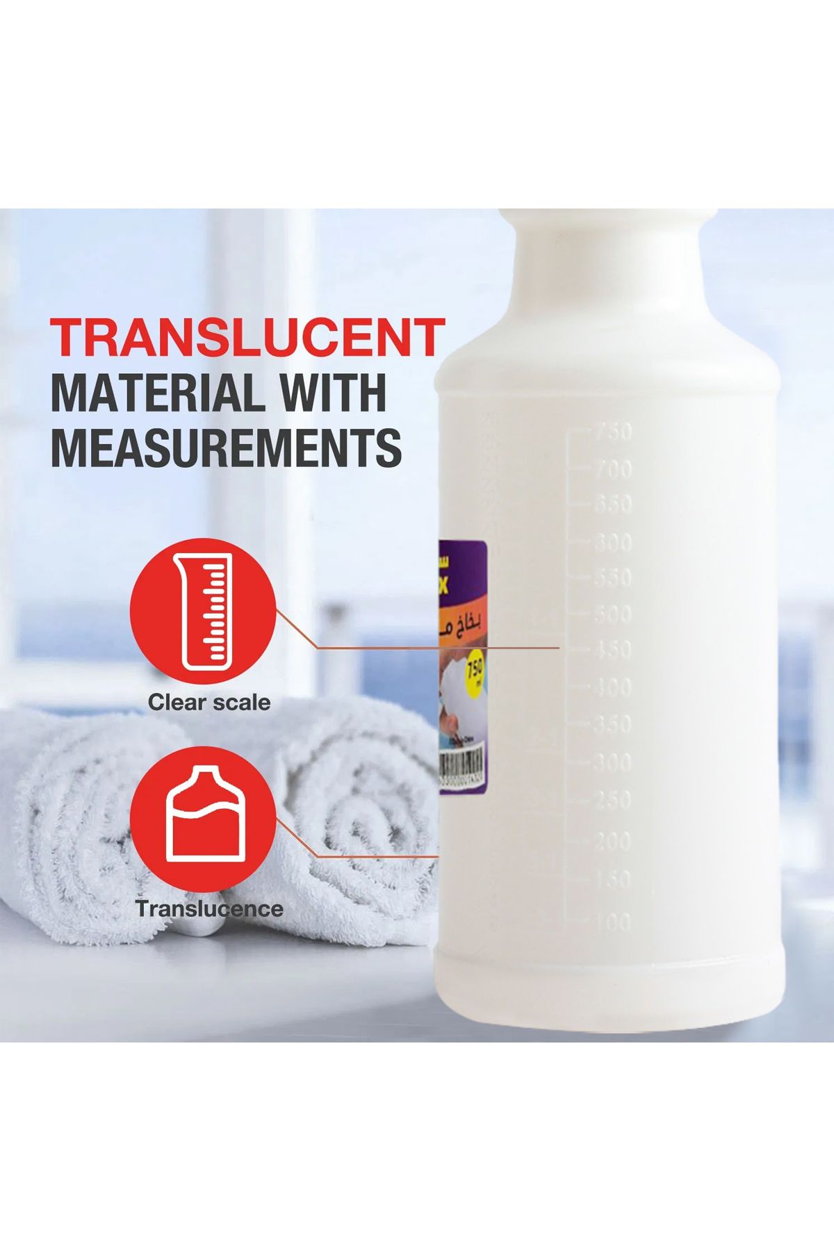 SAFI WAX-750ML Adjustable Water Spray Bottle – Leak-Proof, Non-Slip, and Multi-Functional 8