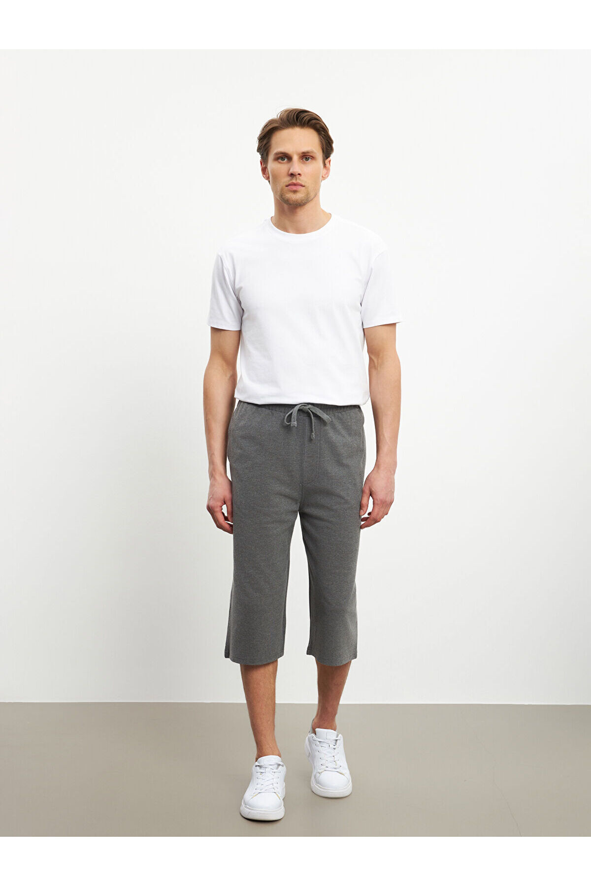 LC Waikiki-Ανδρικό σορτς βερμούδας Standard Mold 1