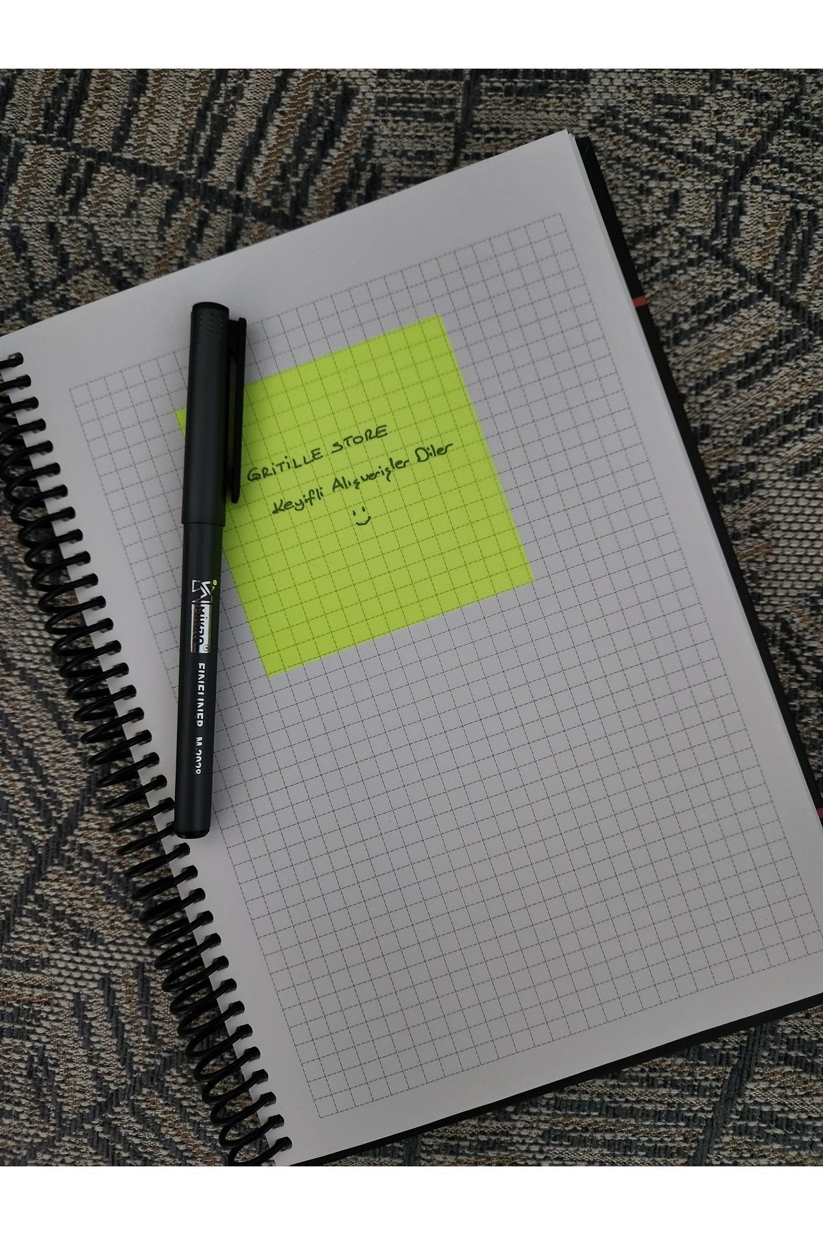 FixPoint-Transparent Super Transparent Adhesive Square Post-It – Squarnot 50 Sheets – Note and Highlight Paper 2
