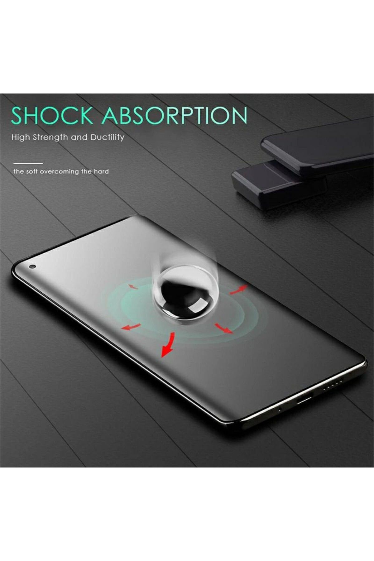 Infinity Enterprise-Matte Display Film for TCL 40 XL, phone screen protector Front made of Hydrogel, Flexible, li 4