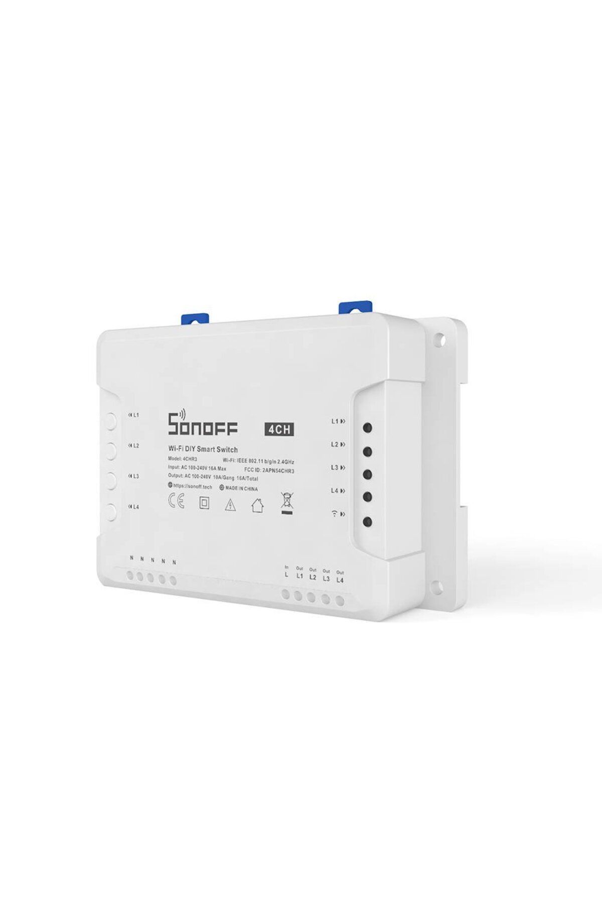 Sonoff-Releu Smart Wireless 4CHR3, 4 canale, Alexa Google Home 1