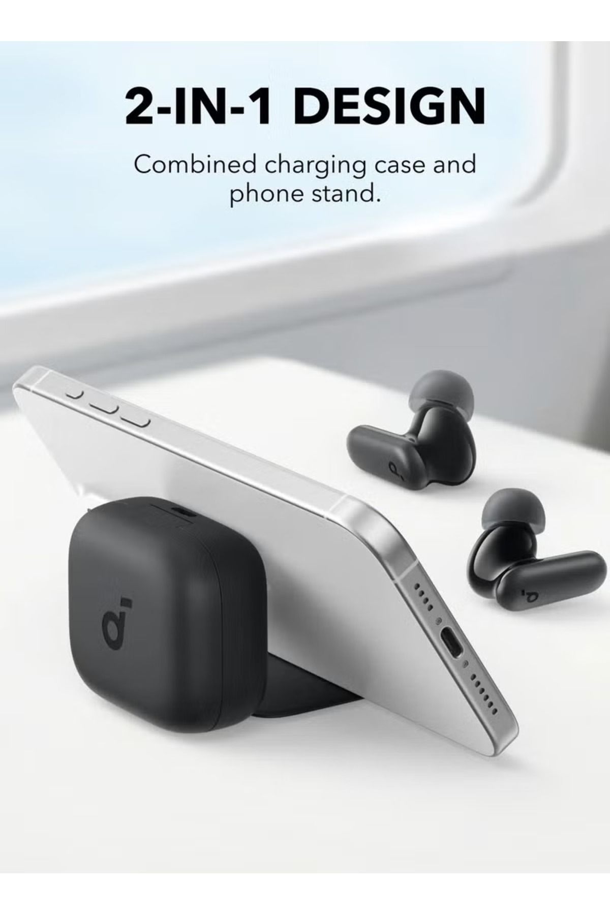 Anker-Soundcore R50i NC True Wireless Earbuds – 42dB ANC, 45H Playtime, AI Calls, and Hidden Phone Stand 3