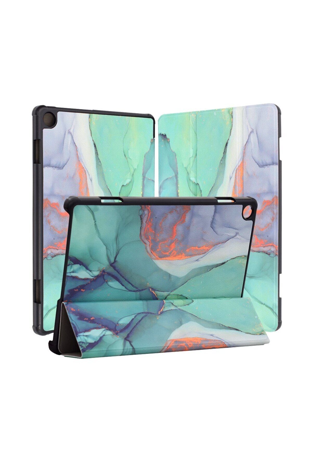 SOL-Protective Case for Lenovo Tab M10 3rd Gen TB328FU/TB328XU, Compact, B65, Nanotextile, Lucky Gre 4
