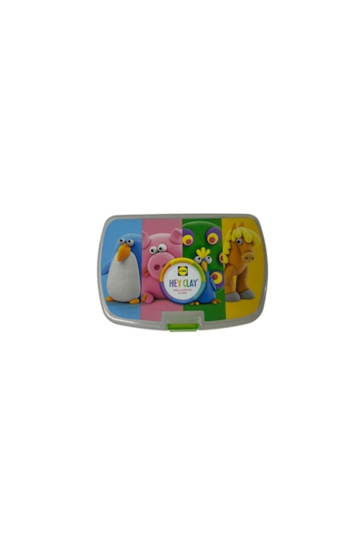 dalip-Storage Box for Modeling Clay with Tool and 20 Reusable Bags, Animal Model, Transparent 1