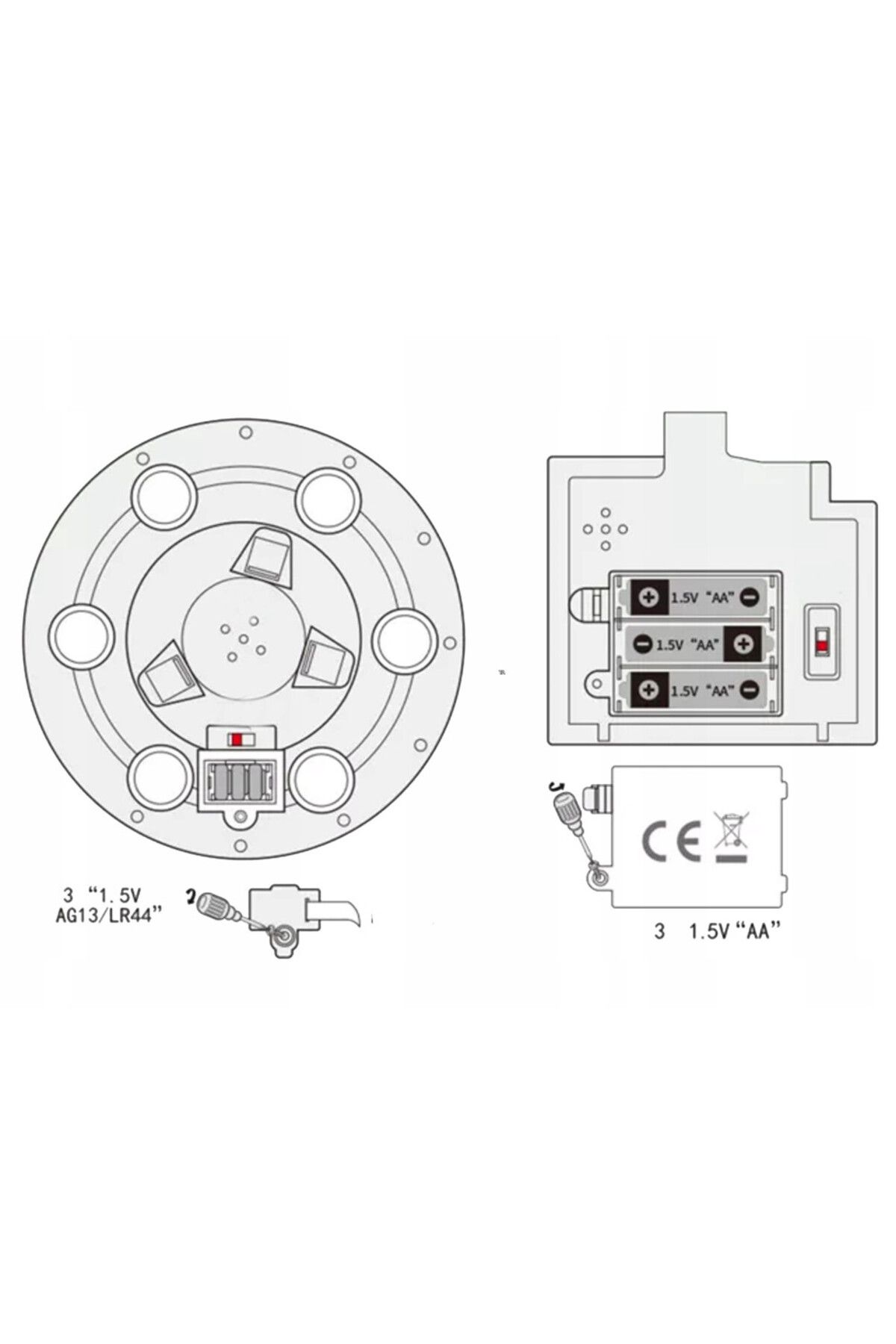LikeSmart-Circuit cu Parcare pentru copii ISP "Likesmart Mars Base Orbit", cu lumini si sunete, Nava Spatiala, 8