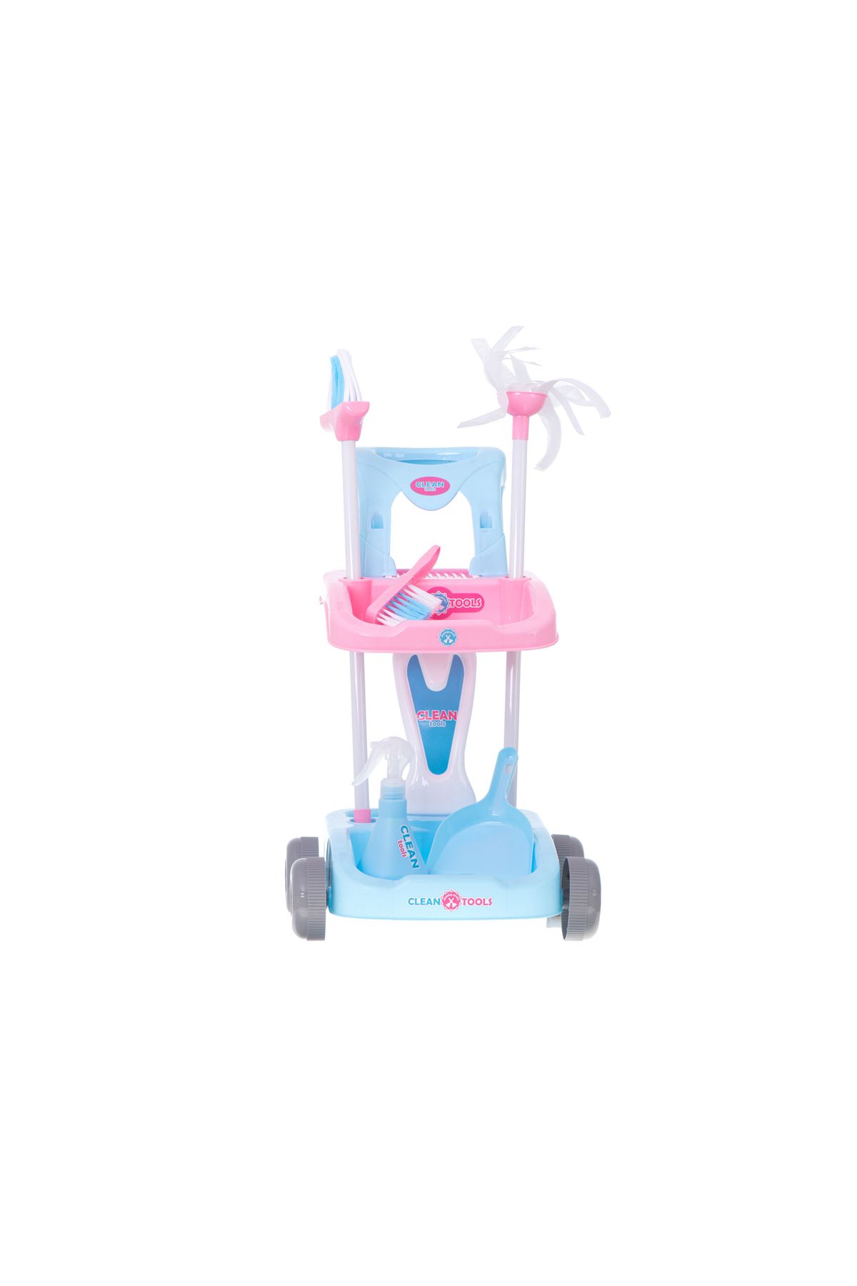 İSP-Set de joaca pentru copii "Likesmart AutoCleaner", robot aspirator cu sunete si lumini, mop, far 4