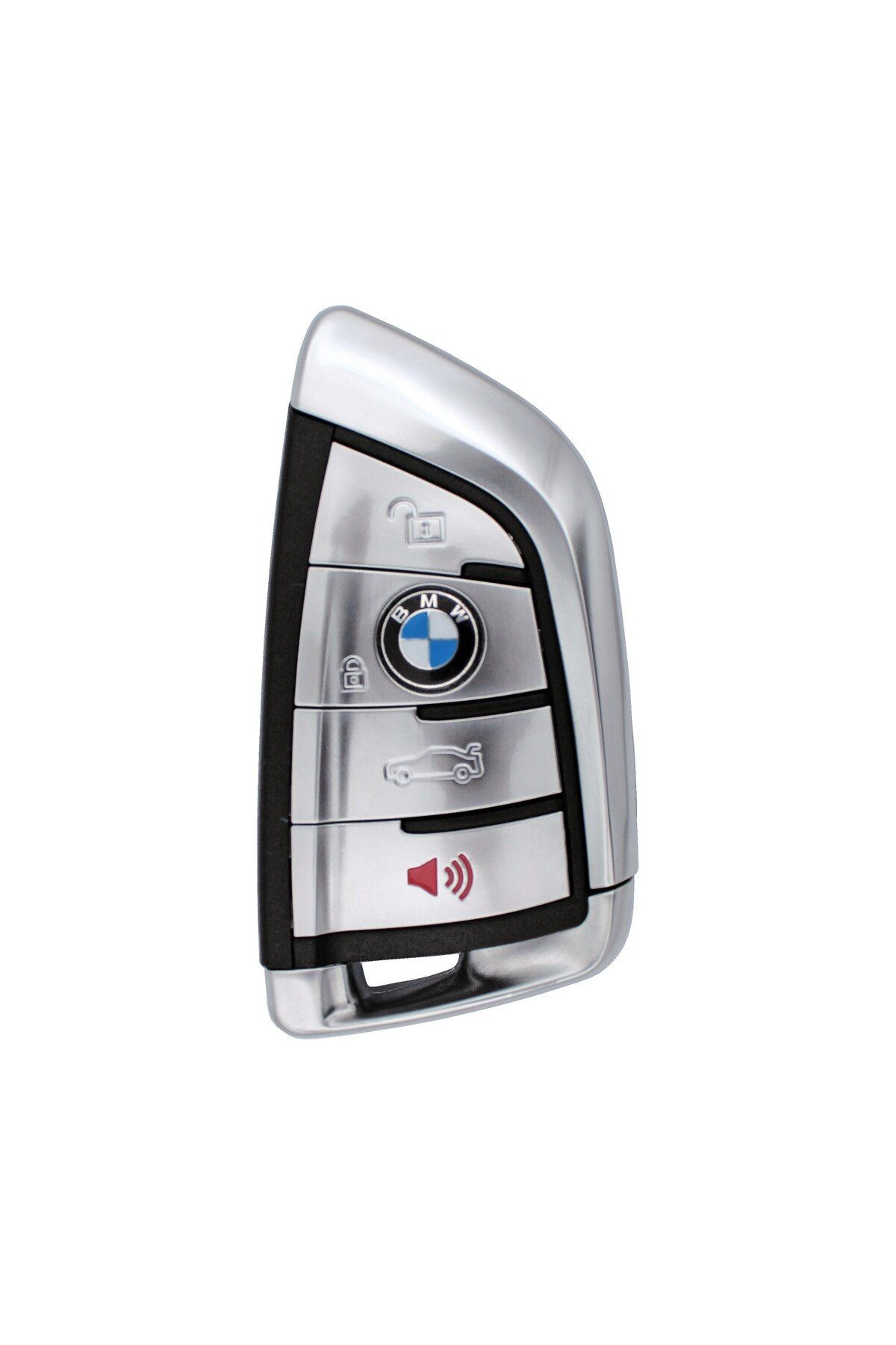 BMW-Carcasa Cheie Knife 4 Butoane X5 X6 F15 F16 F48 F45 F46 G11 G12, Argintiu 4