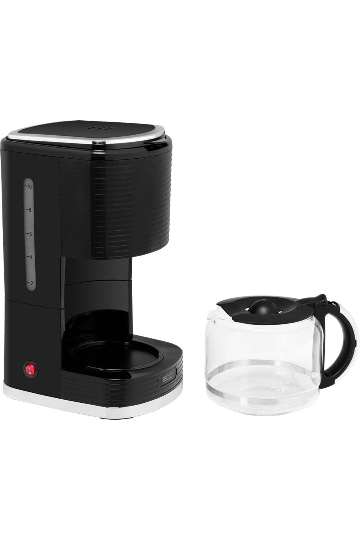 ECG-KP 2150 Stripe coffee maker, 980 W, 1.5 liters, 10 cups of coffee at once, drip-stop system 4
