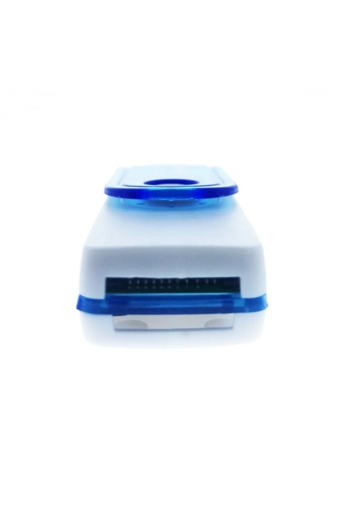 FOXMAG24-Cititor USB 2.0 pentru carduri de memorie MicroSD, SDHC, M2, MMC, cu capac rotativ, albastru 4