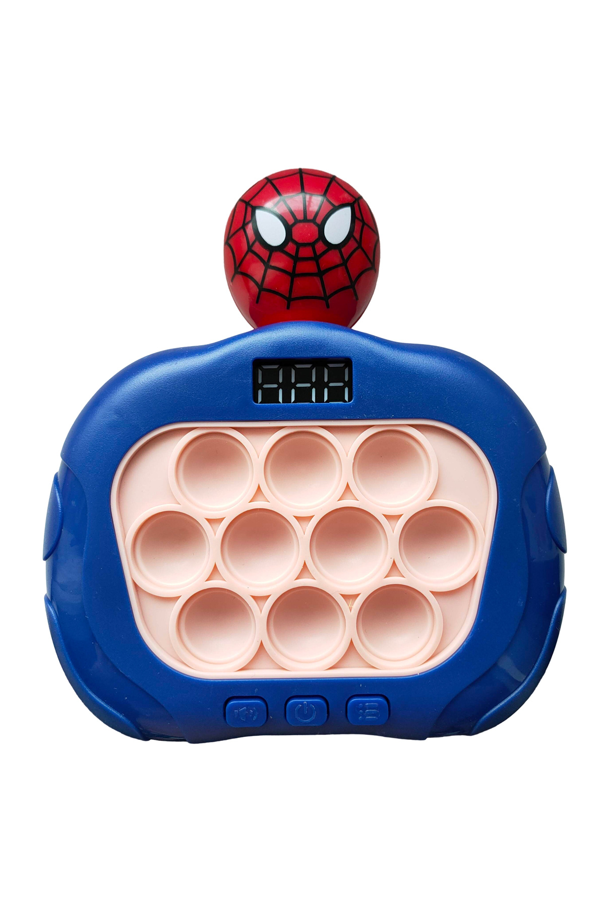 SARALMA-Pop It Game Electronic/Console Premium, with Lights, 3 Colors, 4 Game Modes, Spider-Man with Display 1