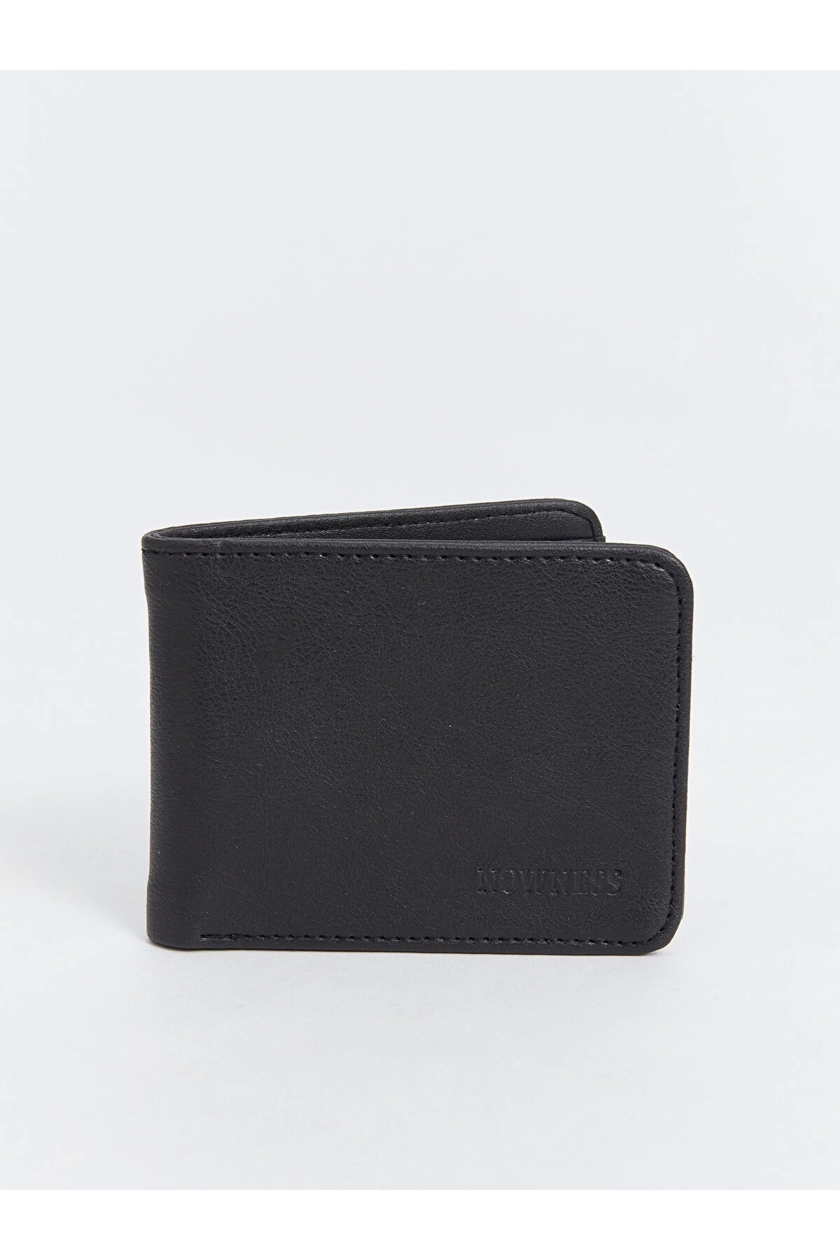 LC Waikiki-LCW ACCESSORIES Чорний шкіряний гаманець для чоловіків 1