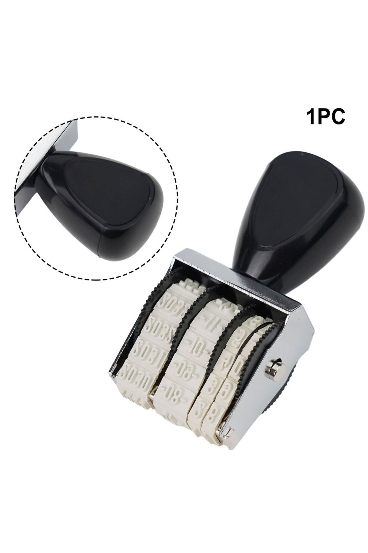 Choice-A Reliable Manual Date Stamp Adjustable Date Marking from 2020 to 2031 Clear Imprint Ideal for Offi. 1