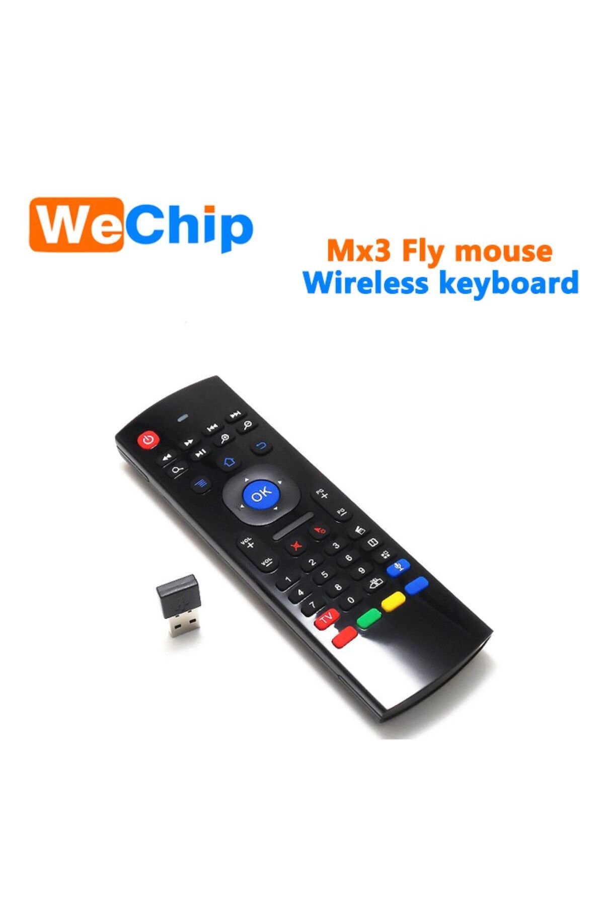 Generic-MX 3 Air fly mouse 2.4G Backlit with keyboard and MIC function for android tv box MX3 5