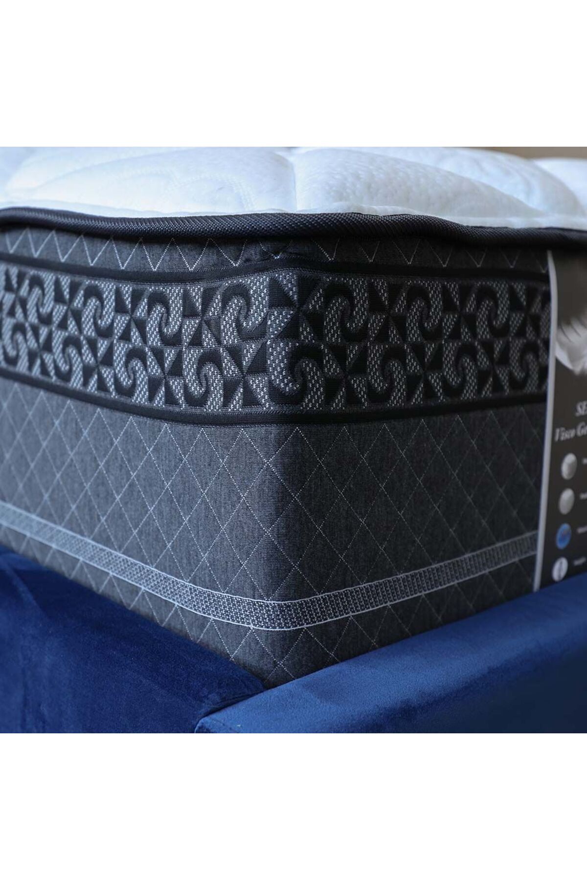 Danube Home-Sense Visco Gel Memory Foam Pocket Spring Mattress 120 x 200 x 32 cm|Single Bed Mattress|Plush Feel 5
