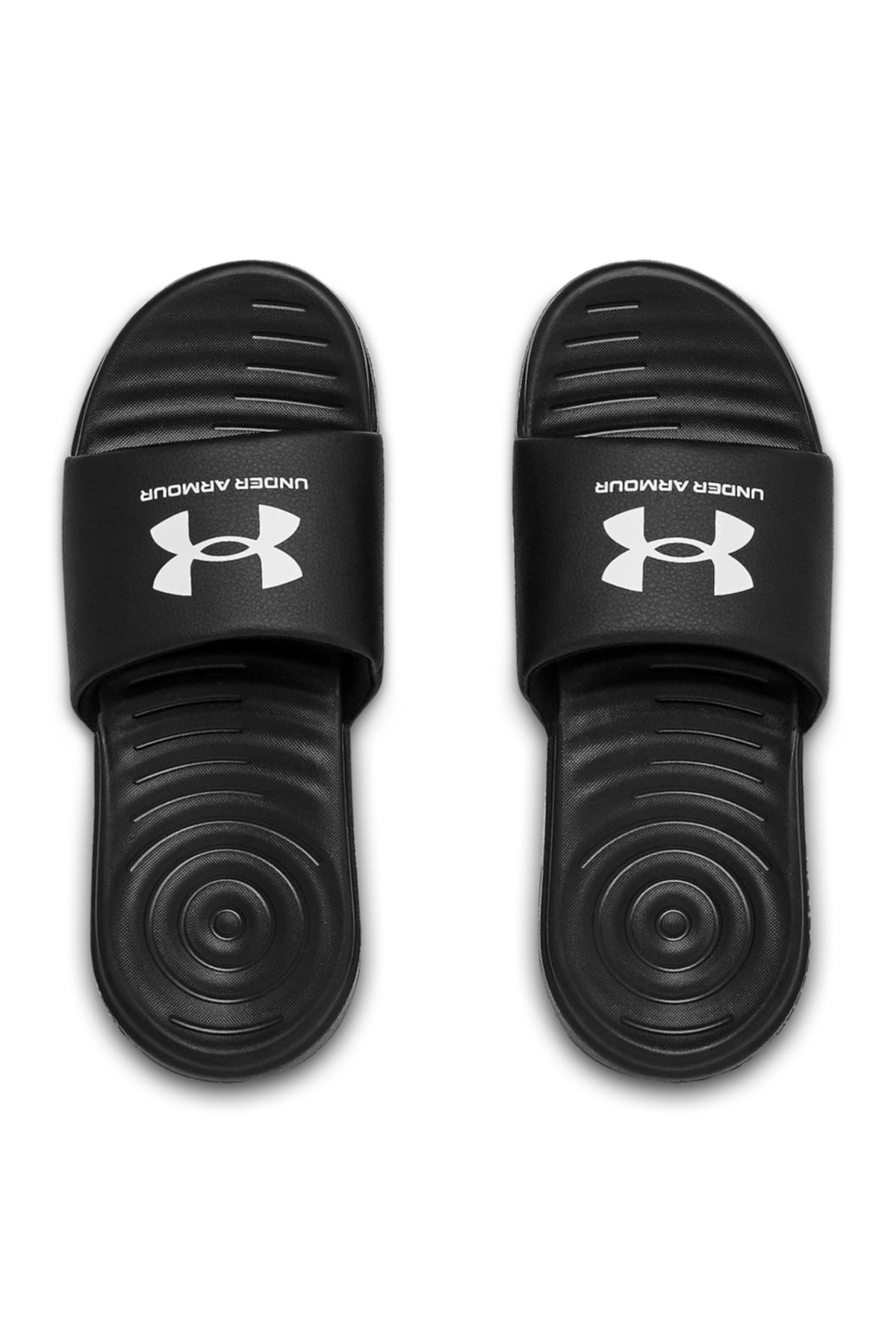 Under Armour-UA Ansa Slip On Fix Slides - Black 5
