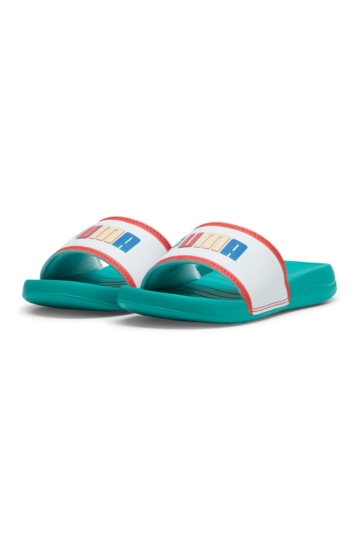 Puma-Popcat 20 Ready Set Better Jr Slides - Sparkling Green 3