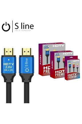 S-Line Sline 25 metre 4K HDMI Kablo Erkek-Erkek K:10