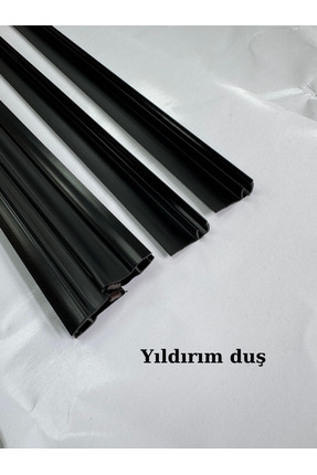 Yıldırım Duş Siyah Duşakabin Mıknatıs Takımı Ve 2 Adet Suluk Fitili 190 cm