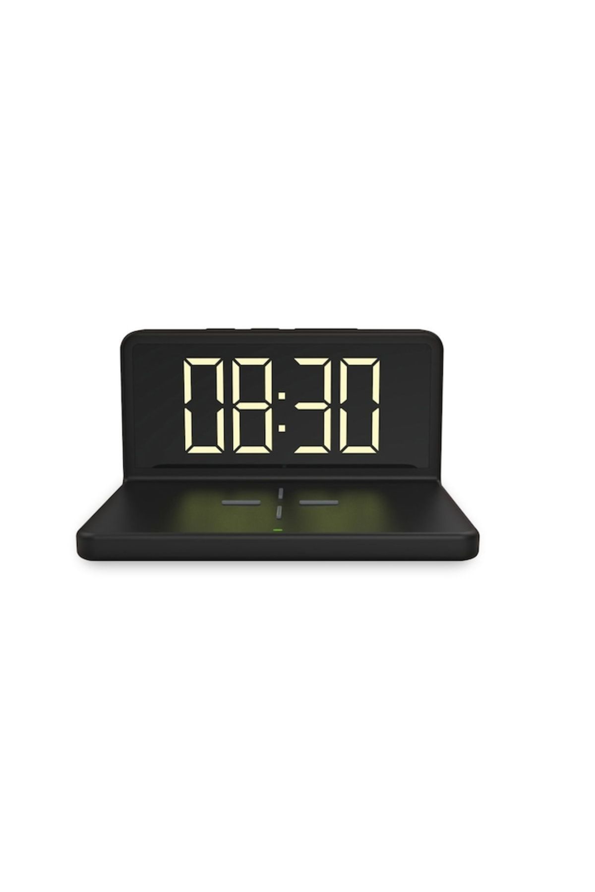 MaiDestept-Ceas digital cu încărcare wireless pentru smartphone, alarmă, afișaj LED, reglare automată a luminozității, 2