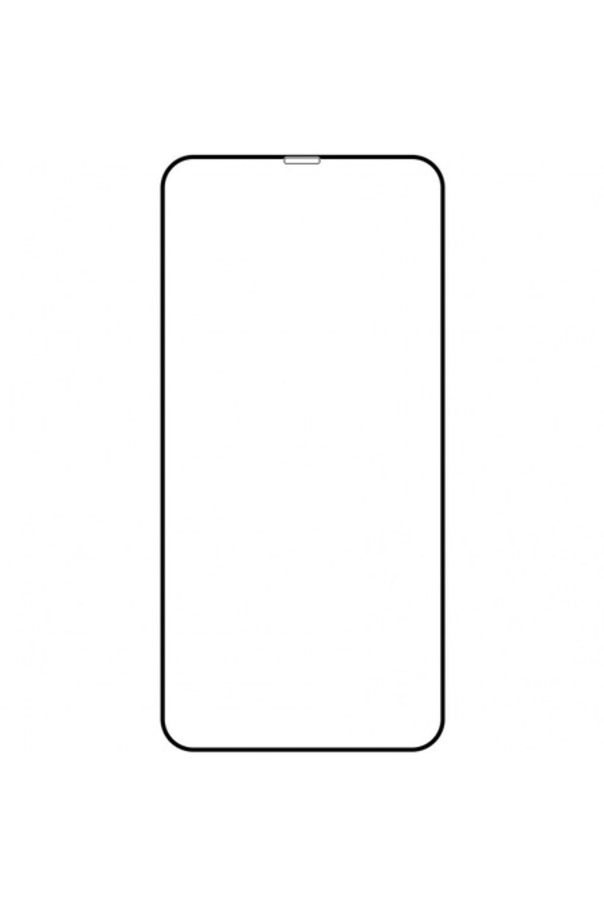 AXIO-Folie de protecție a ecranului OEM pentru Apple iPhone 11 Pro Max XS Max, sticlă securizată, complet lipicioasă, 21D, neagră Axi 1