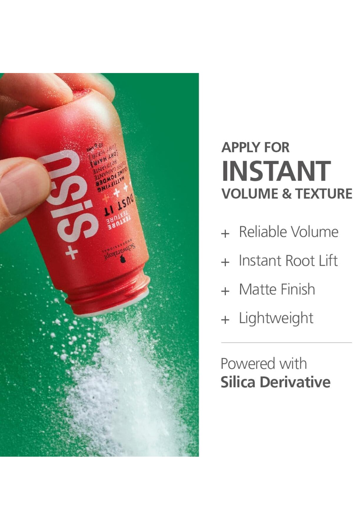 جلوه مات + حداکثر ماندگاری = Osis+ Dust It متفاوت! 10 میلی لیتر / HairBoss — واکس پودری OSIS/656526 — تصویر 5 از 6