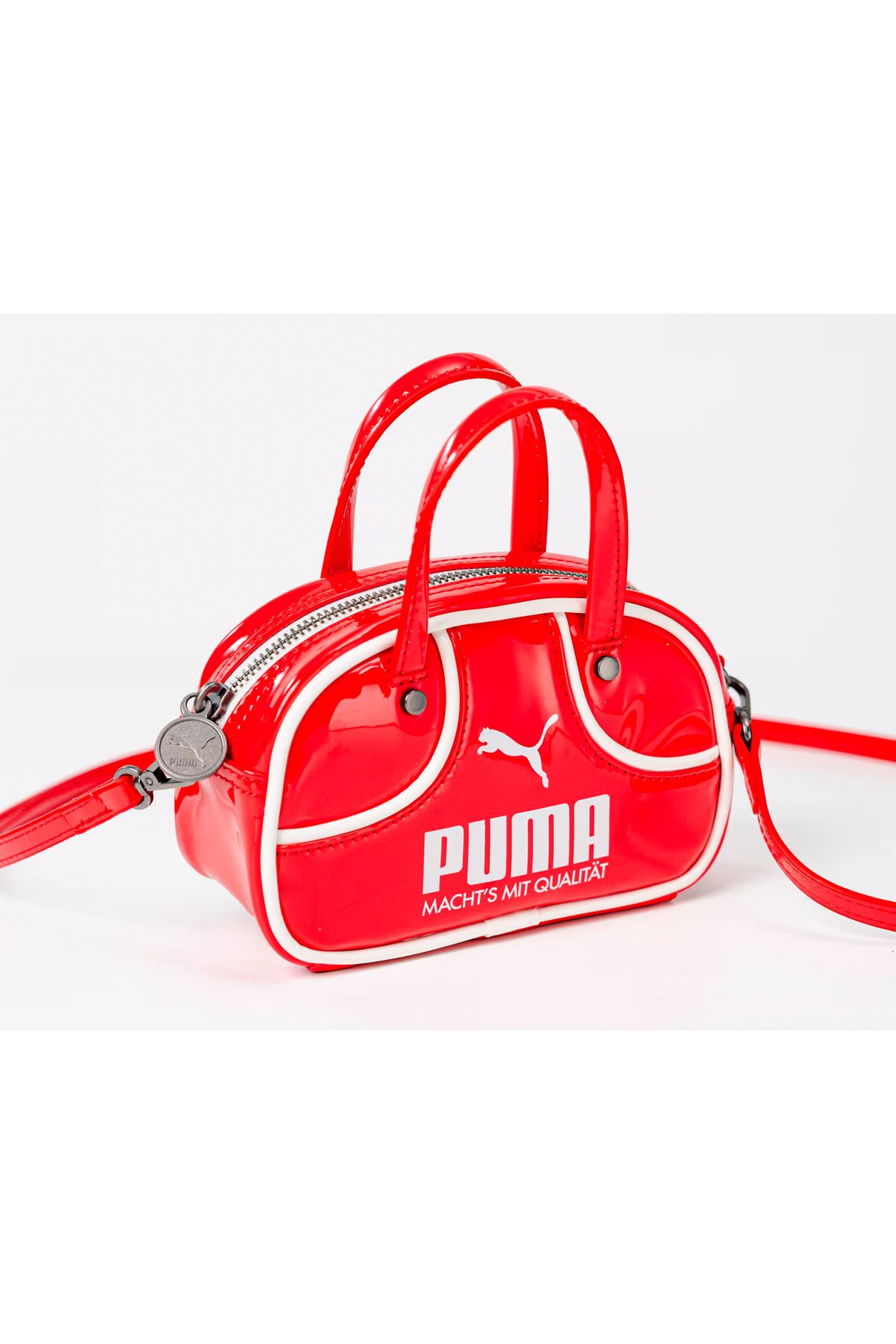 Puma-1976 Micro Bag Shoulder Bag-Width: 17 Cm, Height: 10 Cm, Depth: 7 cm Red 3