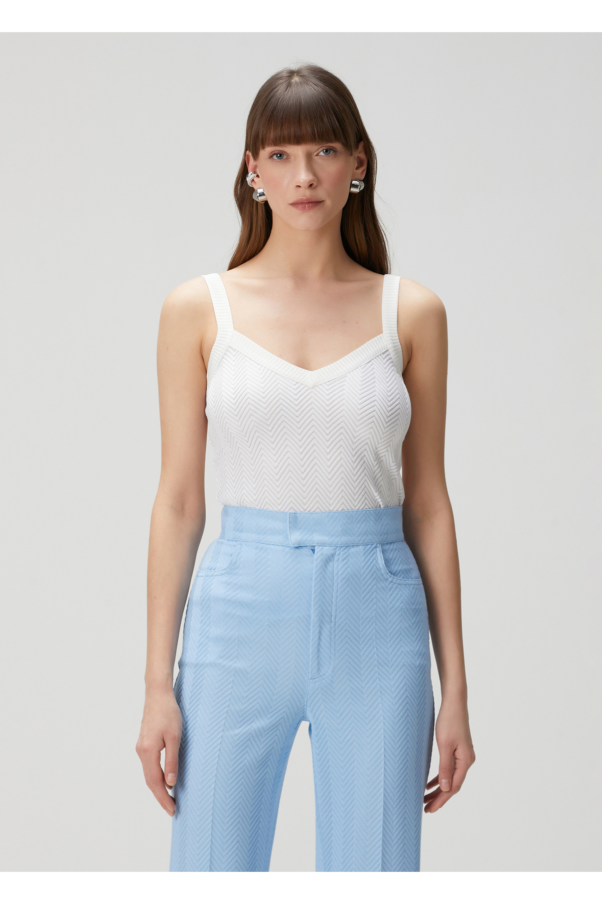 Missoni Beyaz Desenli Atlet