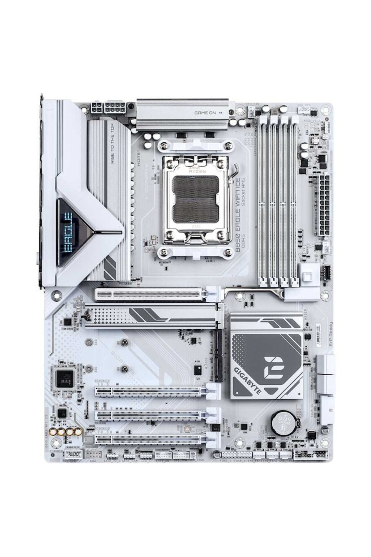 Gigabyte-B850 ATX Motherboard, DDR5, 4 Memory Slots, 3xM.2, 1xHDMI, 1xDisplayPort 3
