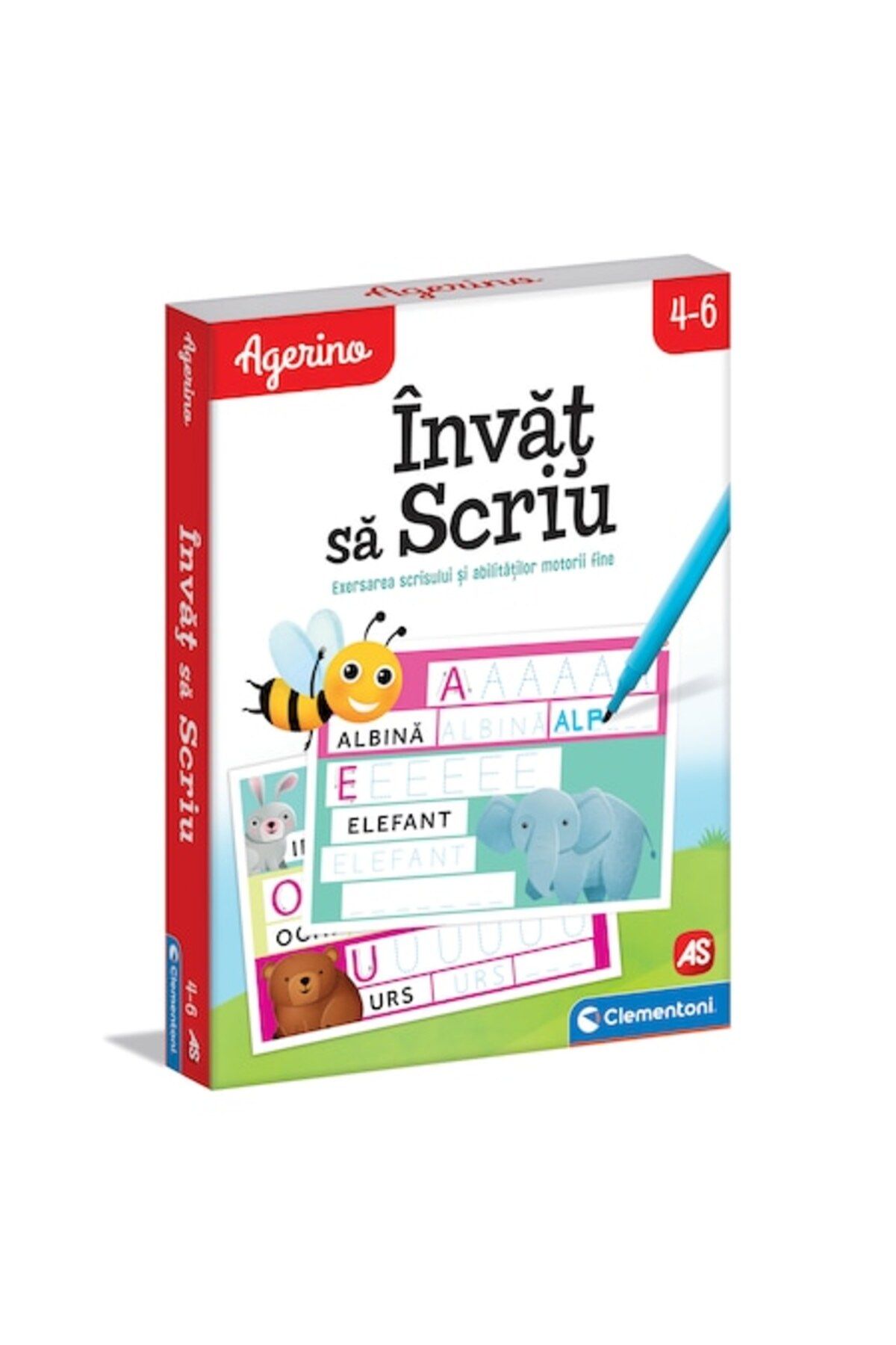 CLEMENTONI-Game Agerino, Learn to Write 1
