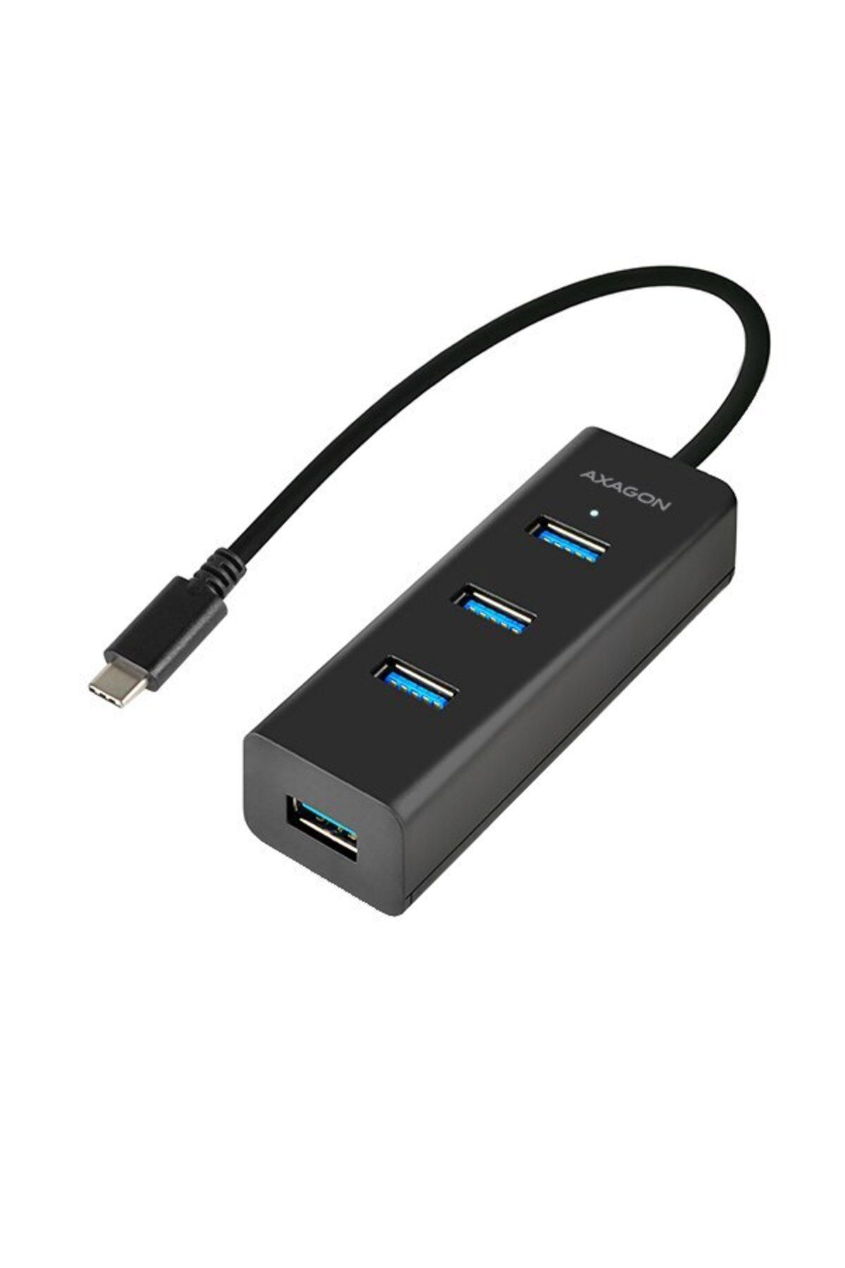 Axagon-Hub USB HUE-S2C, 4x USB 3.0, micro USB tip C pentru încărcare 4