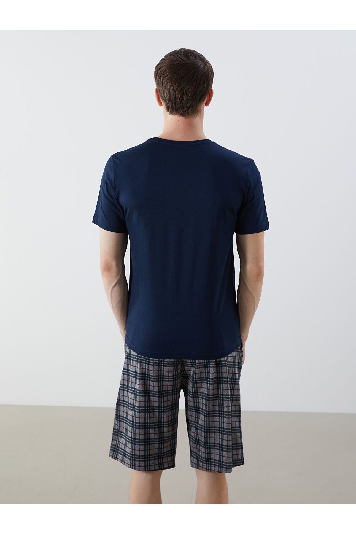 LC Waikiki-Σετ ανδρικές πιτζάμες Standard Fit 3 Πακέτο 6