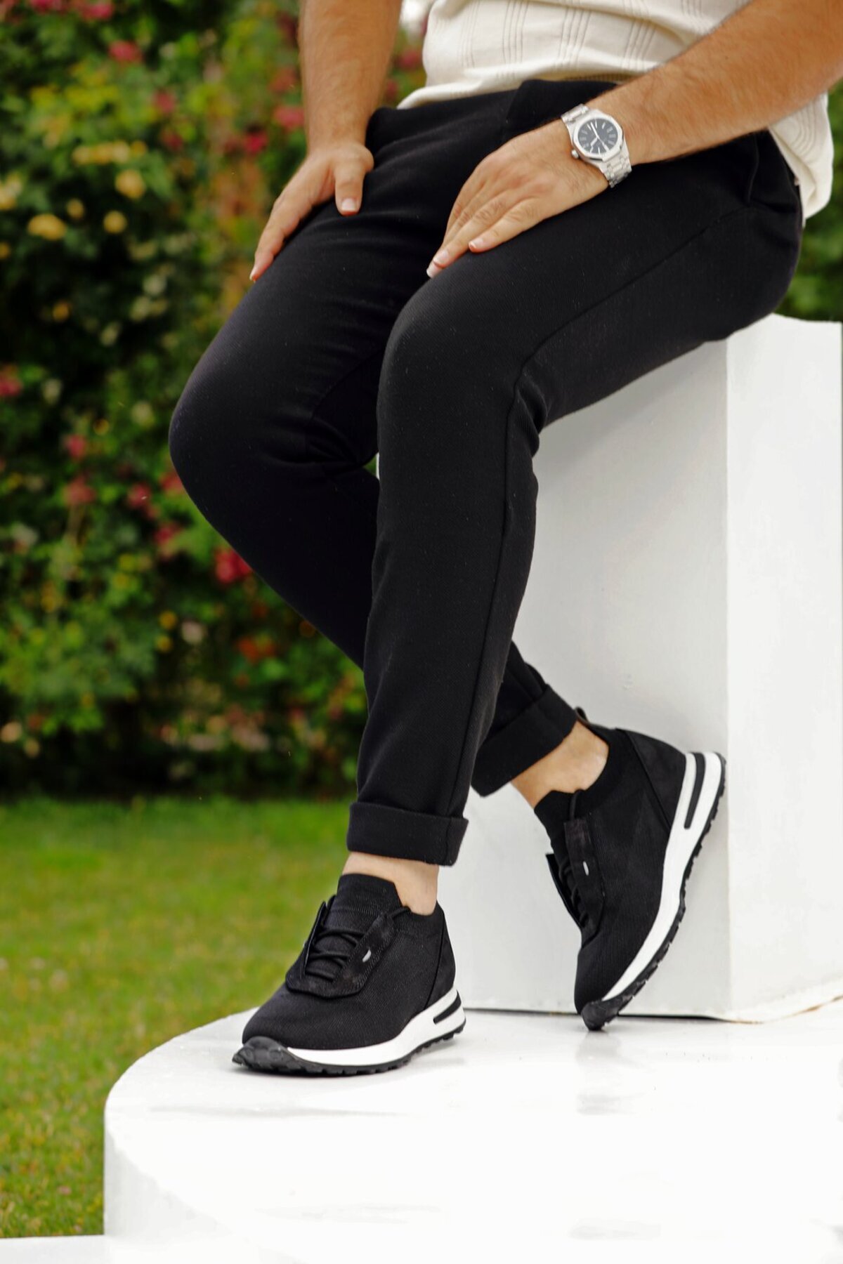 ایتالیانو آیاکابی کفش کتانی مردانه ZEMBIL مدل LINEN EVA SOL