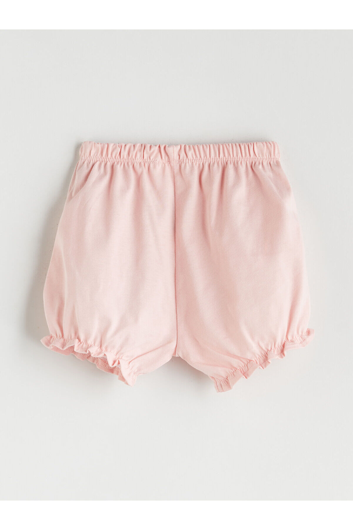 LC Waikiki Nevaa Collection Ekru Stitch Baskılı Kız Bebek Çıtçıtlı Body ve Şort 2'li fotoğrafı 5 (önizleme)