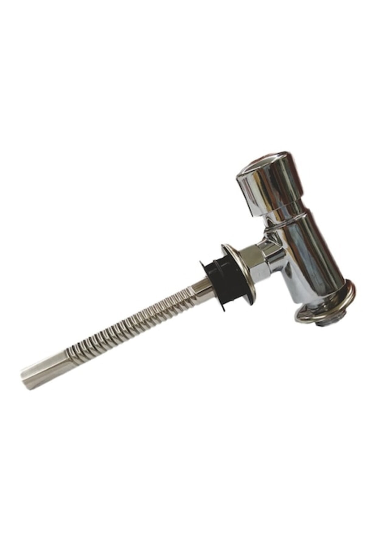 flores-Urinal Faucet with Timer, Glossy Chrome 1