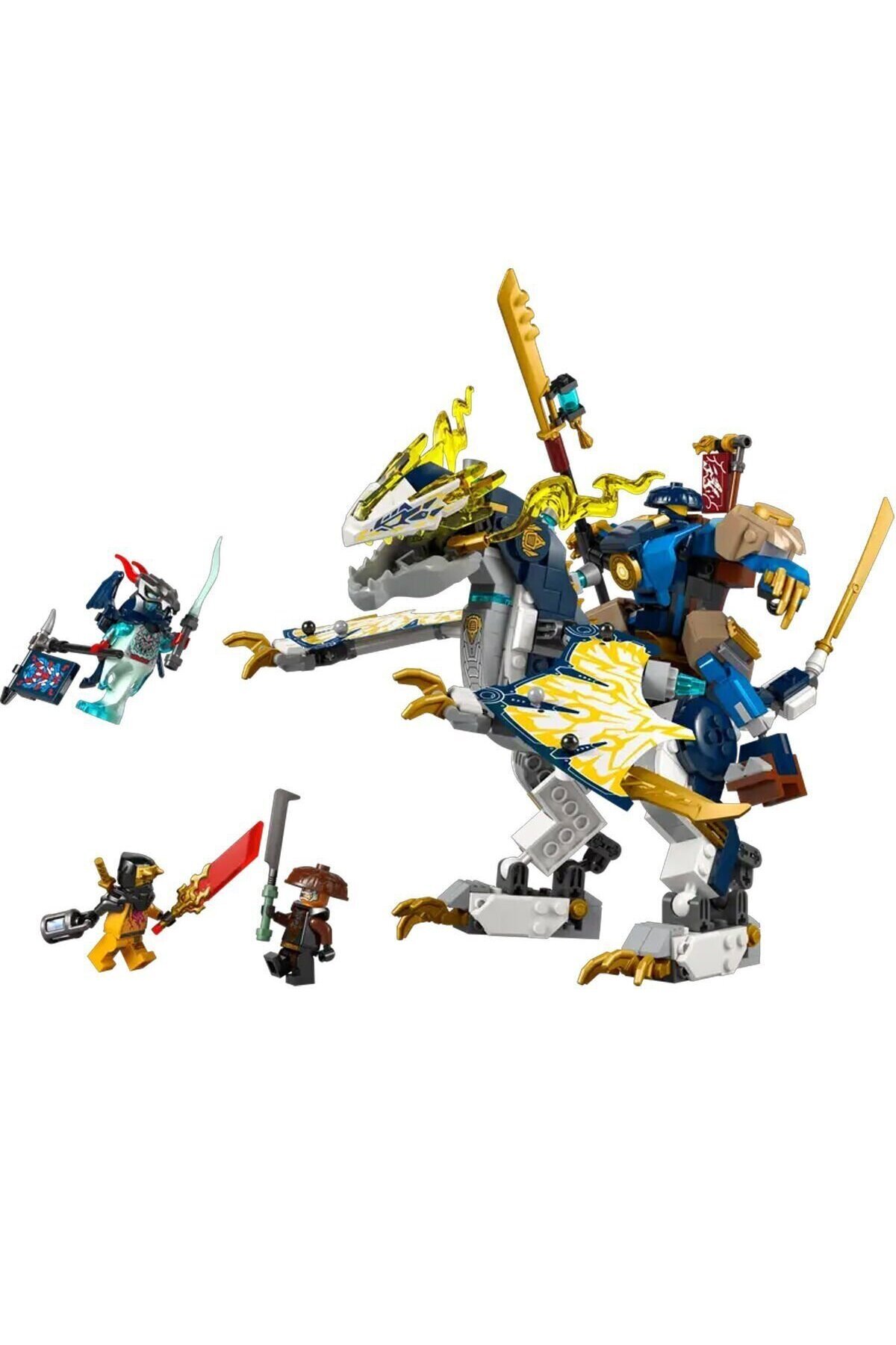 ۷۱۸۴۳ اسباب‌بازی ساختنی نینجاگو: سوارکار اژدهای رباتیک شورشی، ۵۸۴ قطعه، مناسب بالای ۸ سال