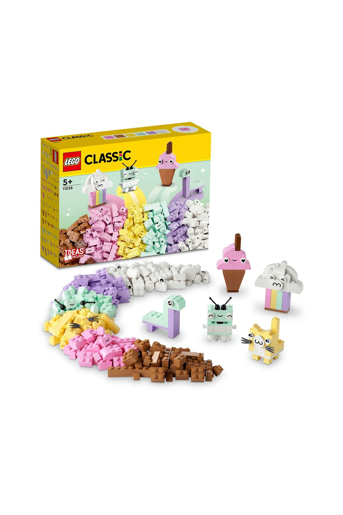 کلاسیک کریتیو پاستل فان بریکس ۱۱۰۲۸ اسباب‌بازی ساختنی ۳۳۳ تکه