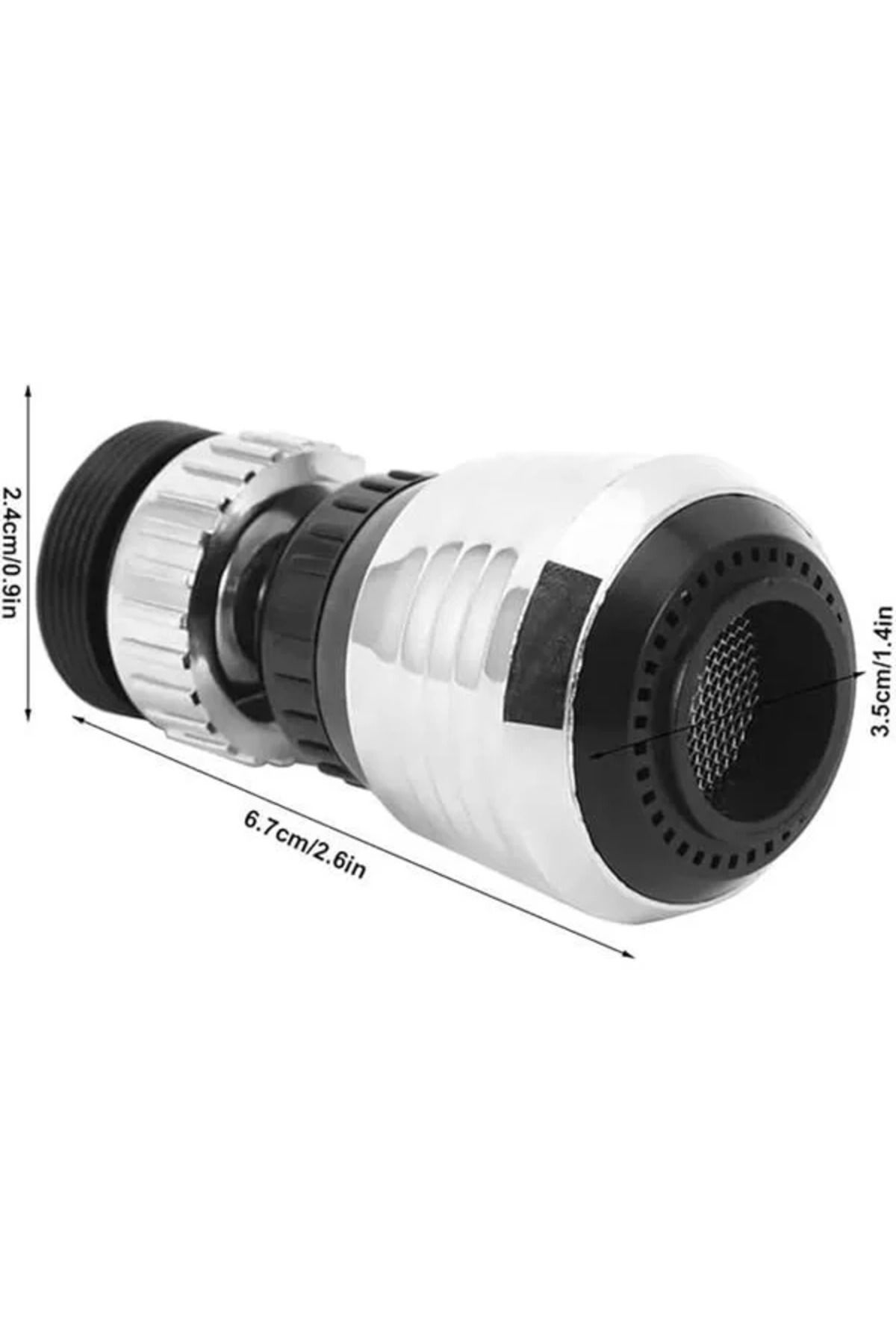 STOREMAX-Water Saving 2 Mode Short Faucet Head, Adjustable Flow, Easy Assembly and Durable 2