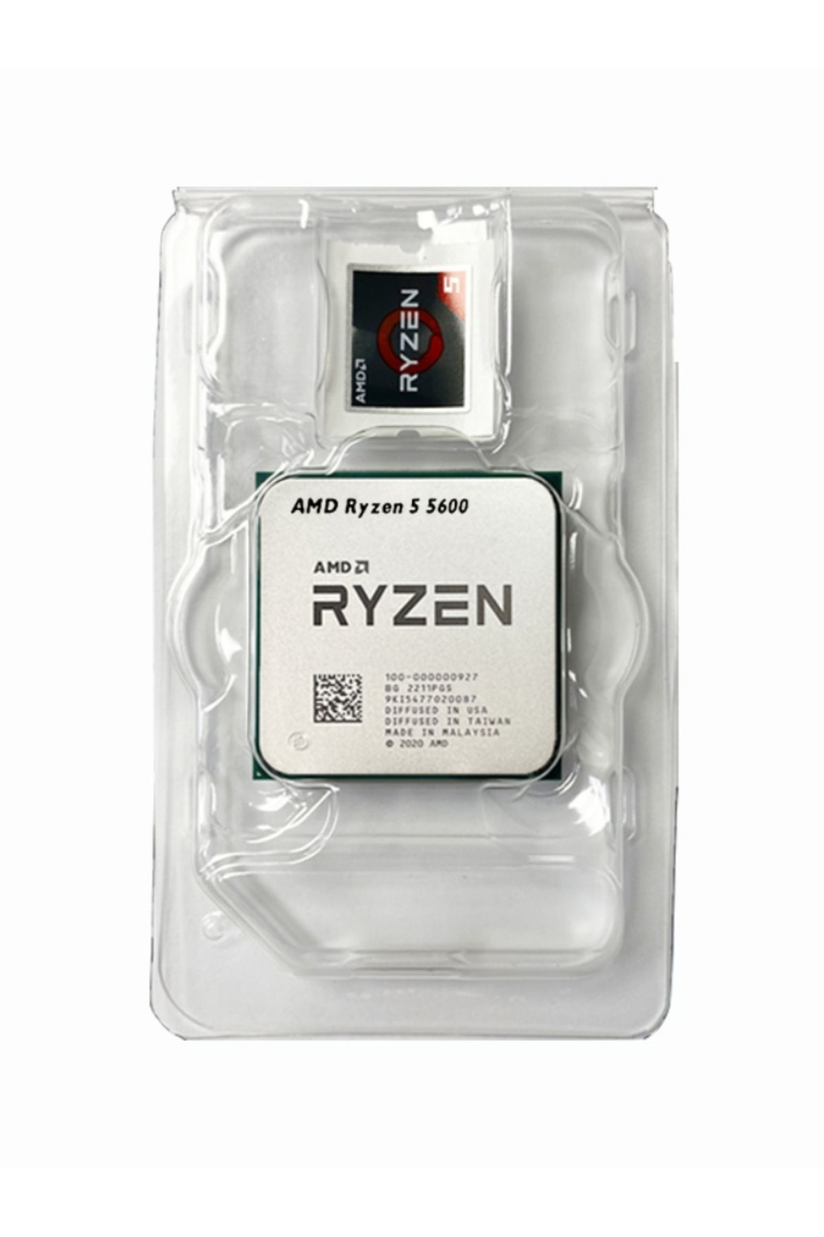 Amd-معالج وحدة المعالجة المركزية الجديد Ryzen 5 5600 R5 5600 بسرعة 3.5 جيجاهرتز 6 أنوية و12 خيطًا 7NM L3=32M 100-000000927 Sock... 7